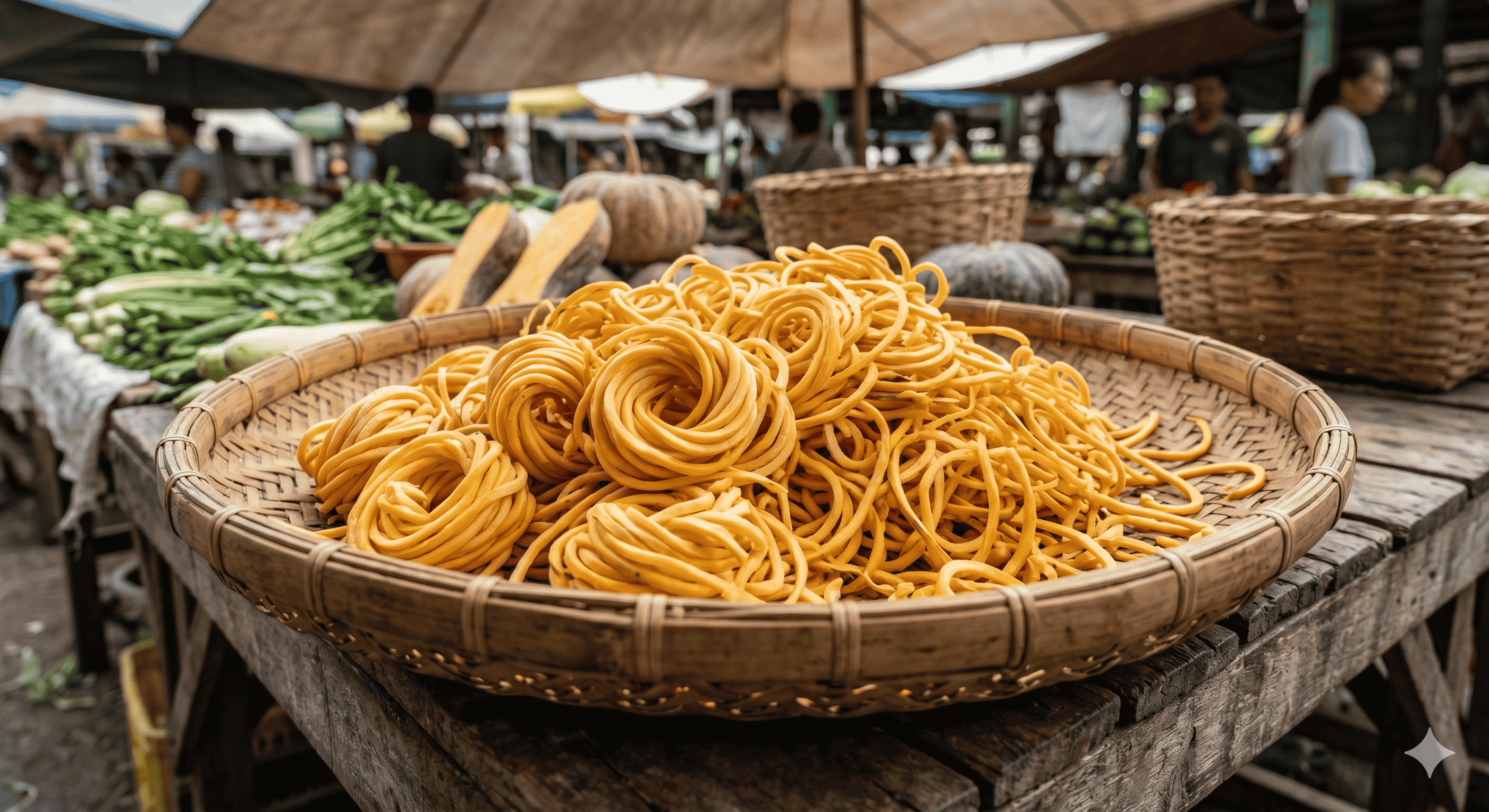 Kalabasa Noodles