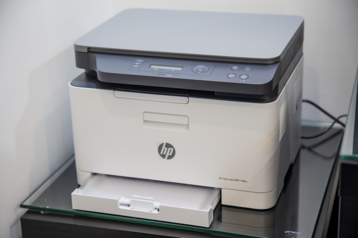 Multifunction office laser printer